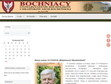 Tablet Screenshot of bochniacy.pl